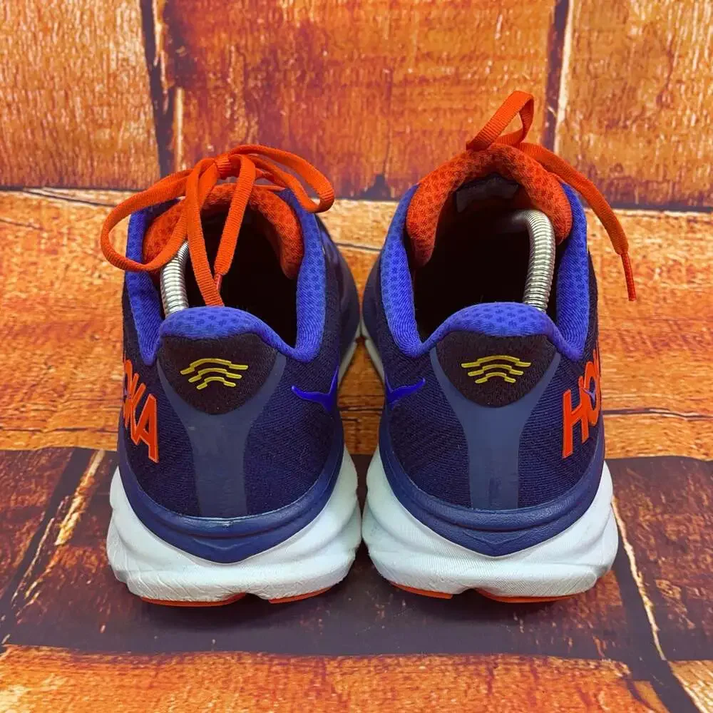 Hoka Clifton 9 Bellwether Blue Running Shoes Sz 10.5 D